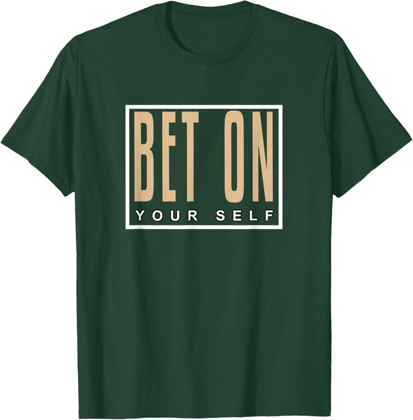 Tan On You Tan Color Graphic T-Shirt - T-Shirt | Forest