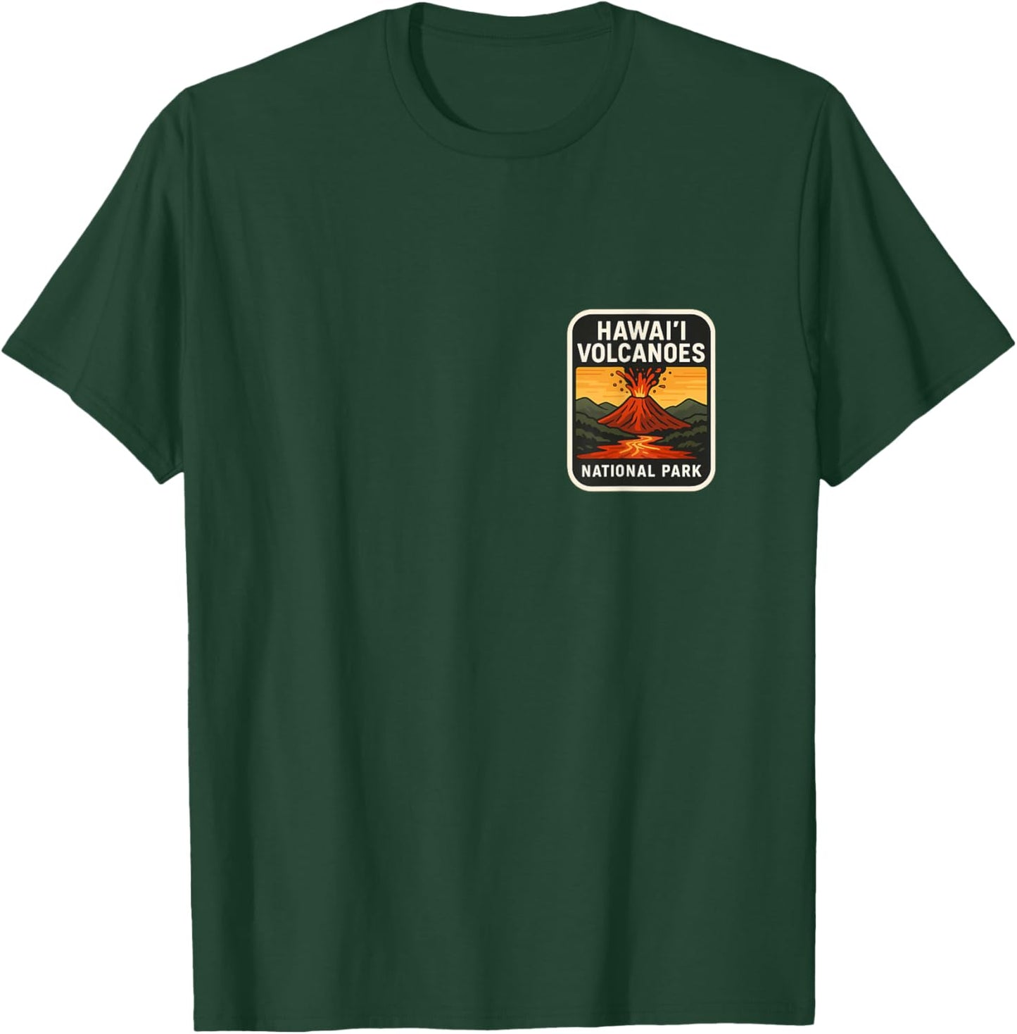 Hawai‘i Volcanoes National Park Souvenir Hawaii Memorabilia T-Shirt - T-Shirt | Forest