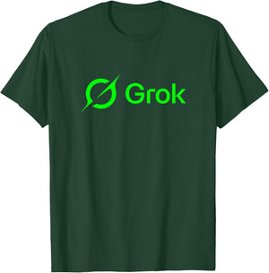 Grok AI - Ubiquitous Artificial Intelligence, Wise and Spiritual T-Shirt - T-Shirt | Forest
