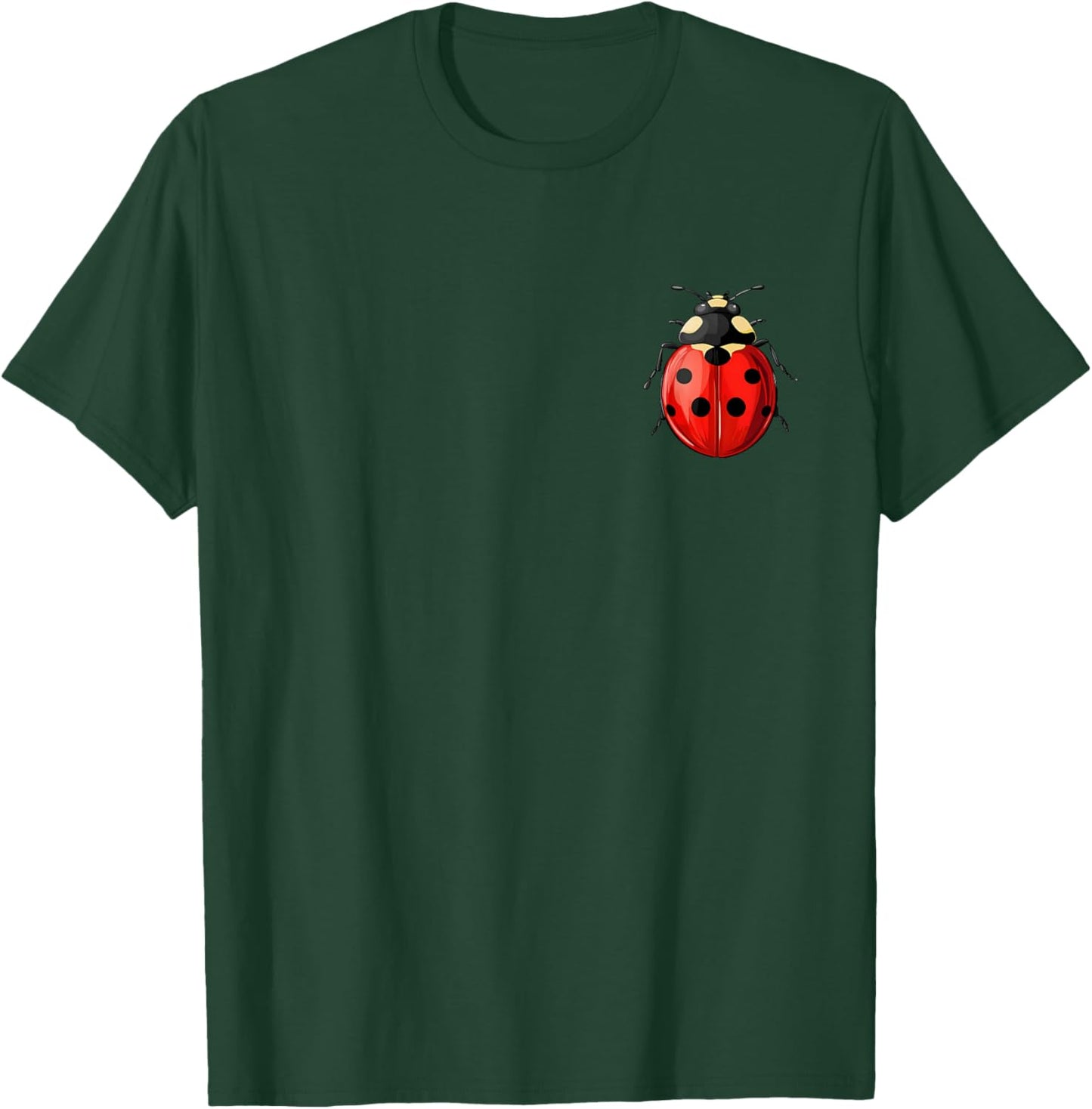 Cute Ladybug T-Shirt - T-Shirt | Forest