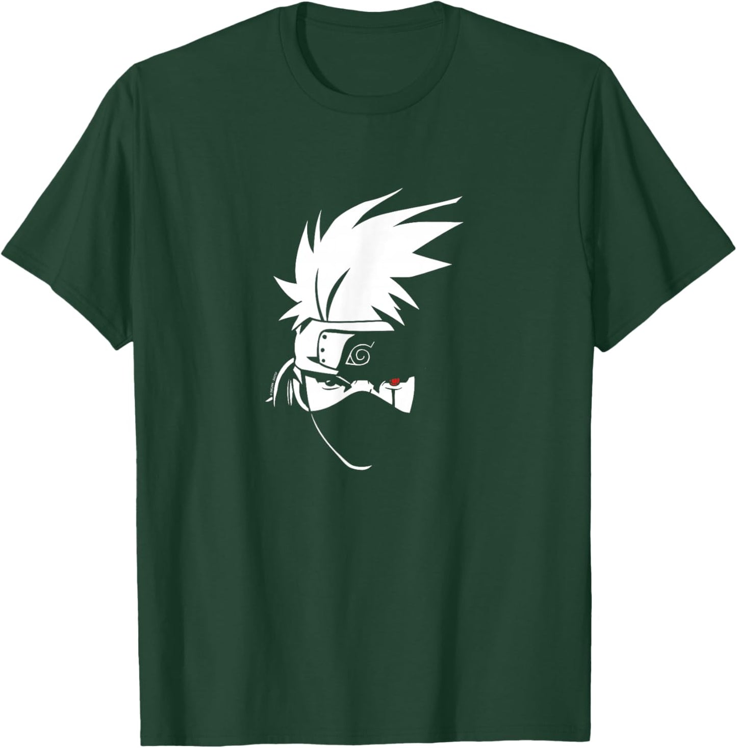 Naruto Shippuden Kakashi Run , Black, S T-Shirt - T-Shirt | Forest
