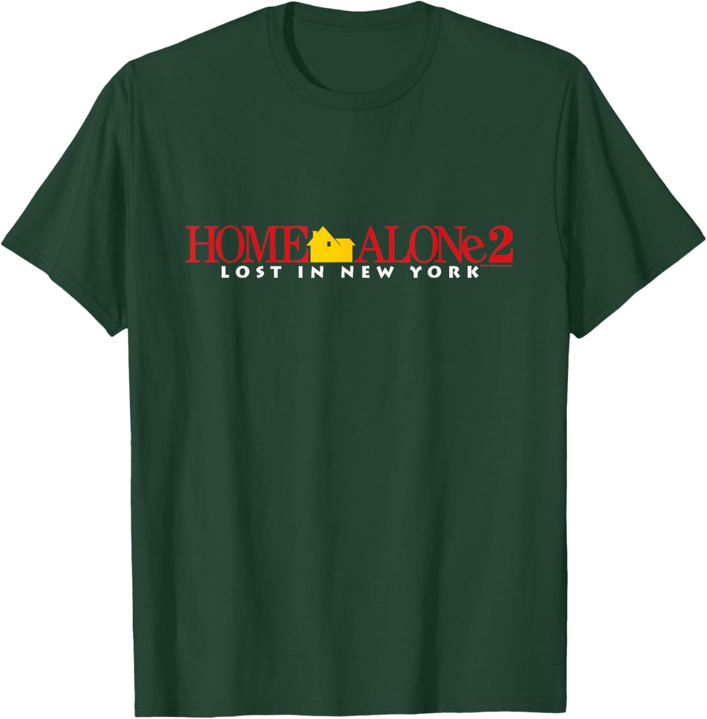 Home Alone 2: Lost in New York Official Movie Logo T-Shirt - T-Shirt | Forest