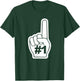 Foam Finger Number ONE T-Shirt - T-Shirt | Forest