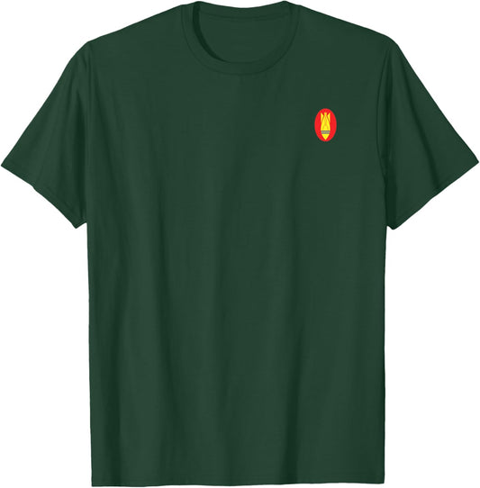 Royal Engineers EOD Bombenabzeichen Premium T-Shirt - T-Shirt | Forest