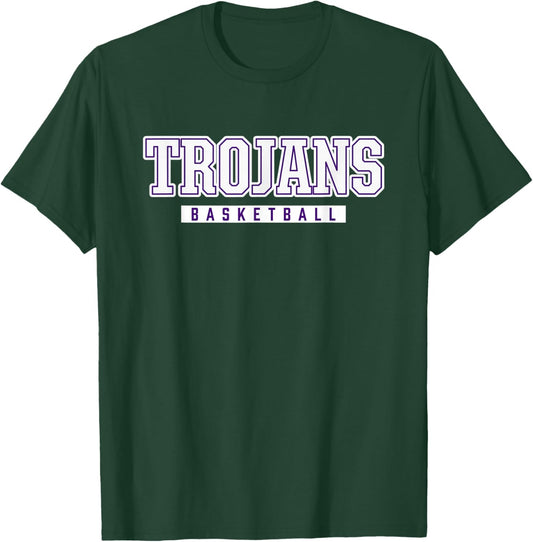 Trojans Basketball Southern High School T-Shirt - T-Shirt | Forest