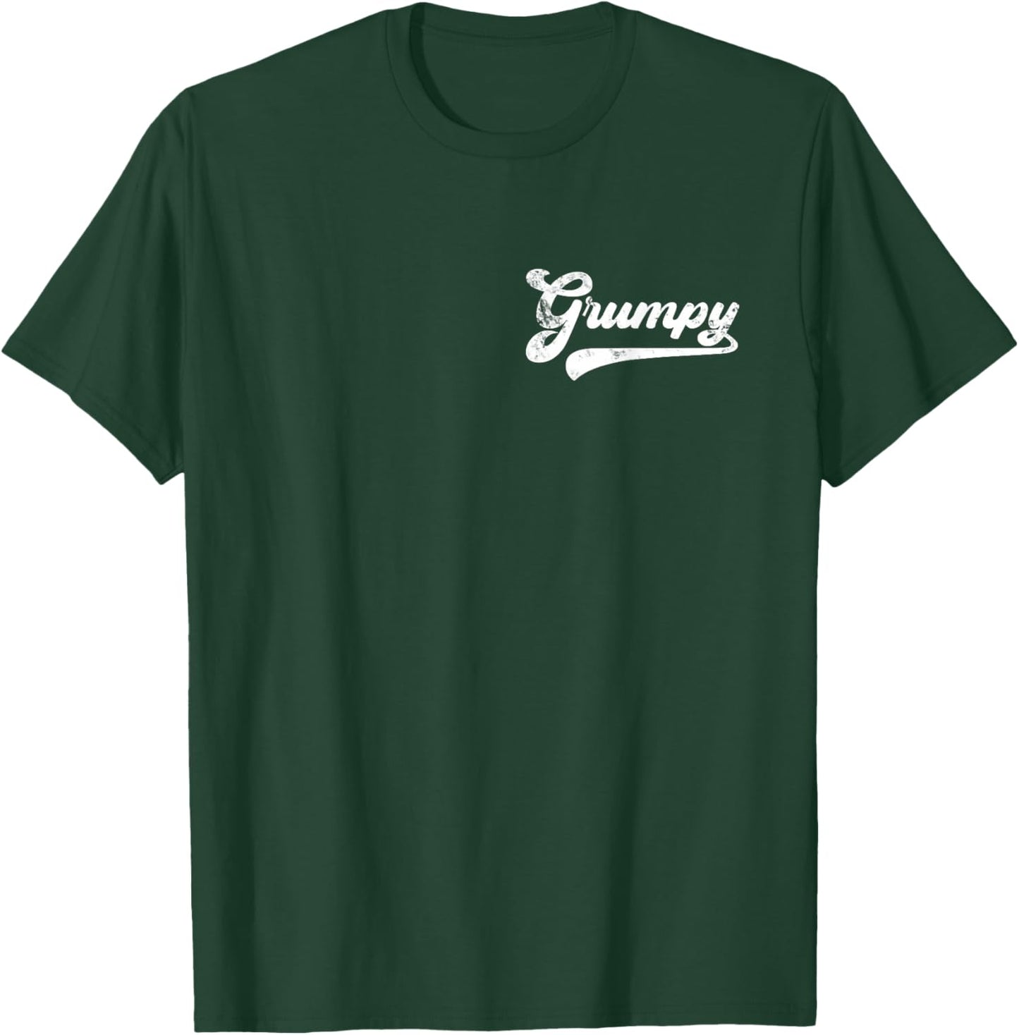 Grumpy Vintage Retro Father's Day for Grumpy Grandpa T-Shirt - T-Shirt | Forest