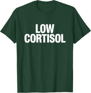 Low Cortisol Funny Looksmaxxing T-Shirt - T-Shirt | Forest