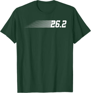 26.2 Marathon Design Women Athlete Marathon Runner T-Shirt - T-Shirt | Forest