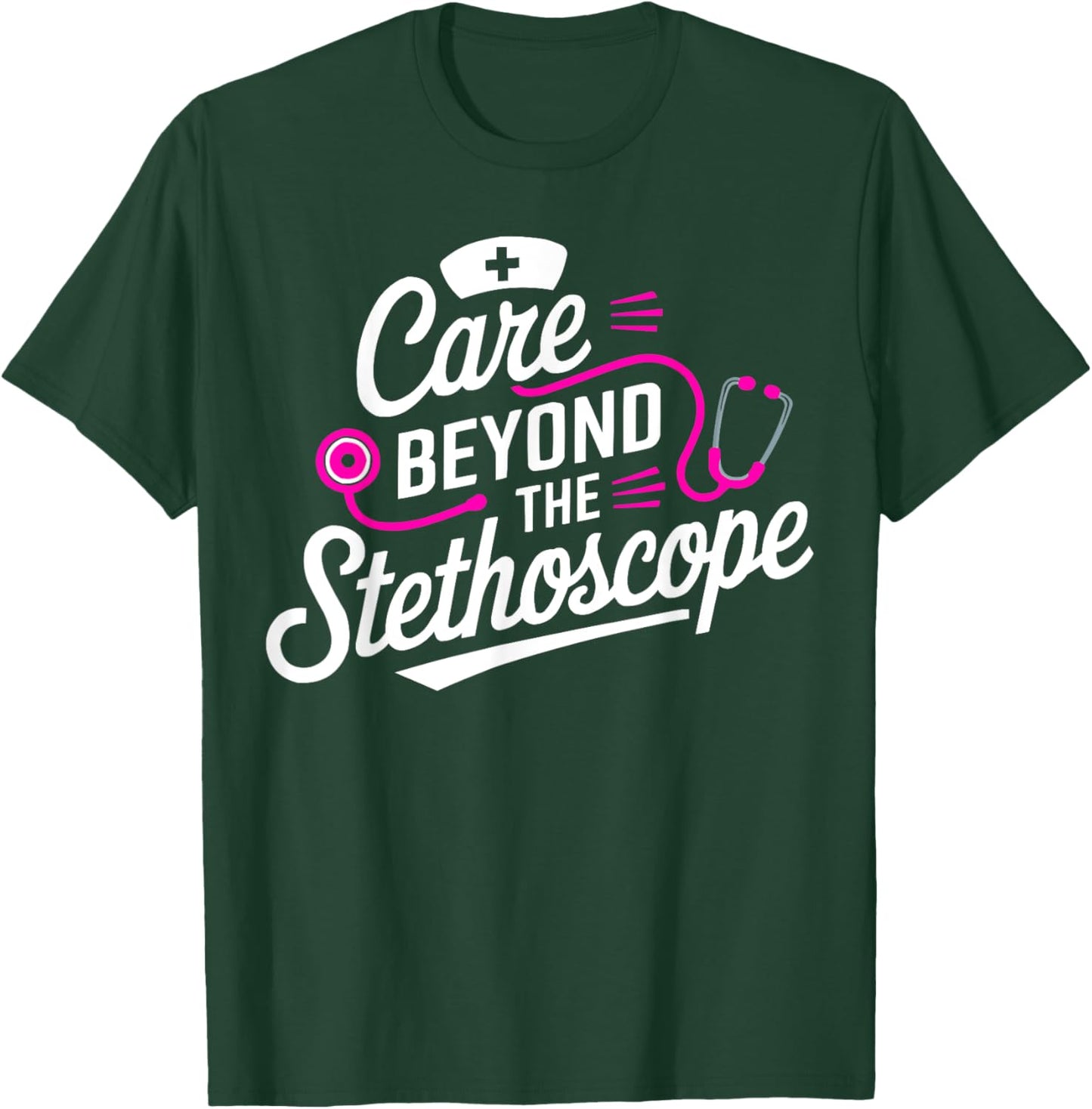 DSP Nurse RN Medicine Direct Support Professional Nursing T-Shirt - T-Shirt | Forest