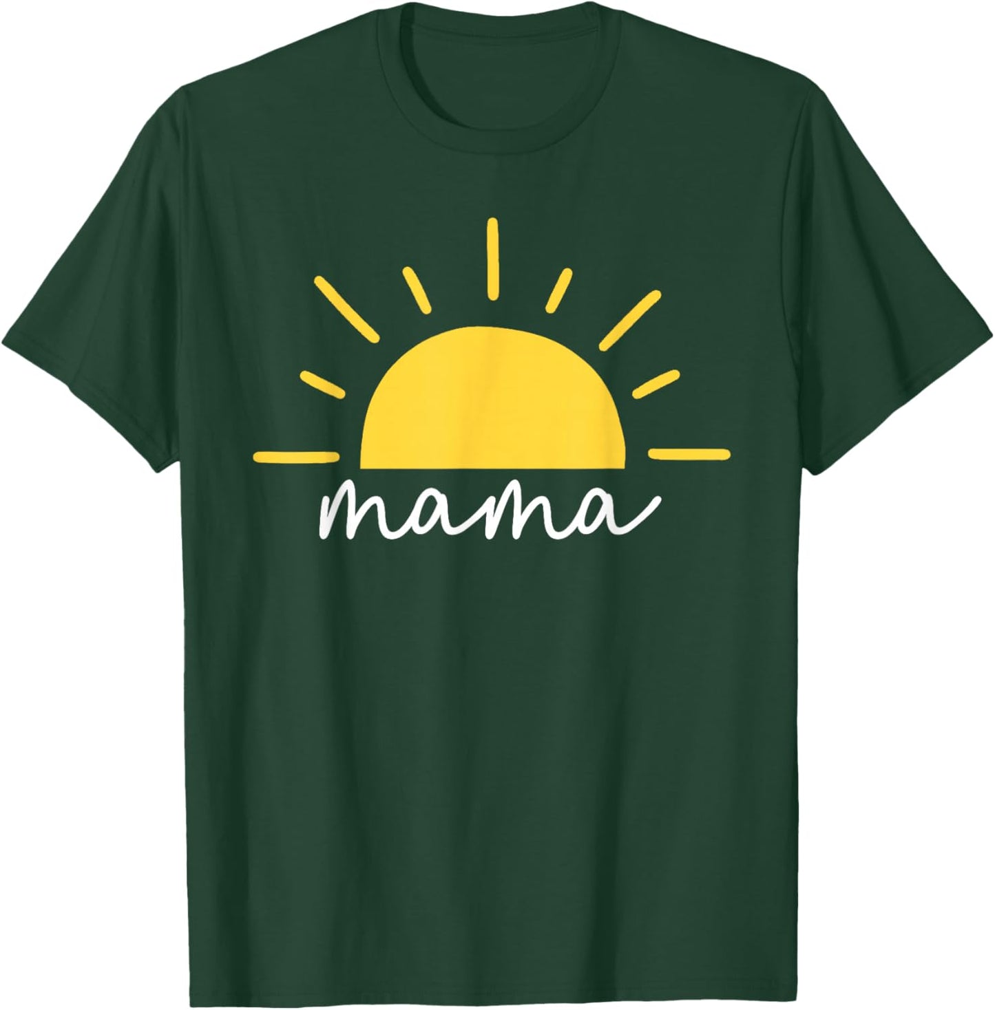 Mama of the 1st Birthday First Trip Around the Sun Party T-Shirt - T-Shirt | Forest