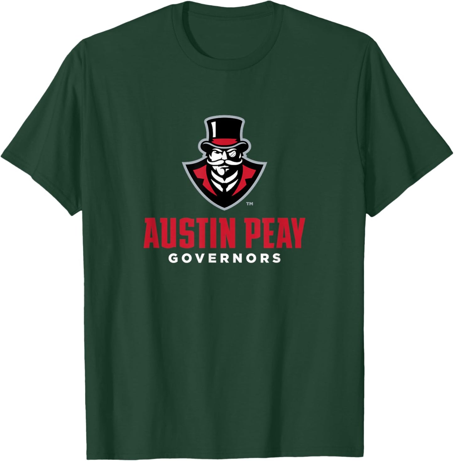 Austin Peay State University Governors Apparel Fans T-Shirt - T-Shirt | Forest
