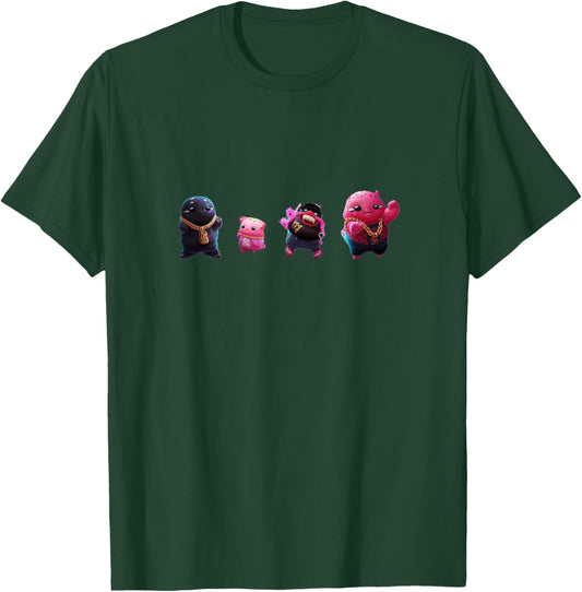 Cute Anime Hiphop Rap Party women girls boys teens T-Shirt - T-Shirt | Forest