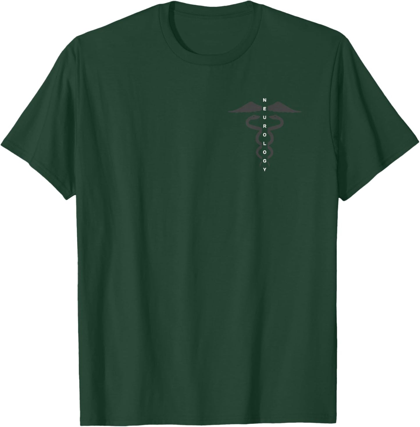 EEG Tech - Neurology - Front / Back - Professional T-Shirt - T-Shirt | Forest