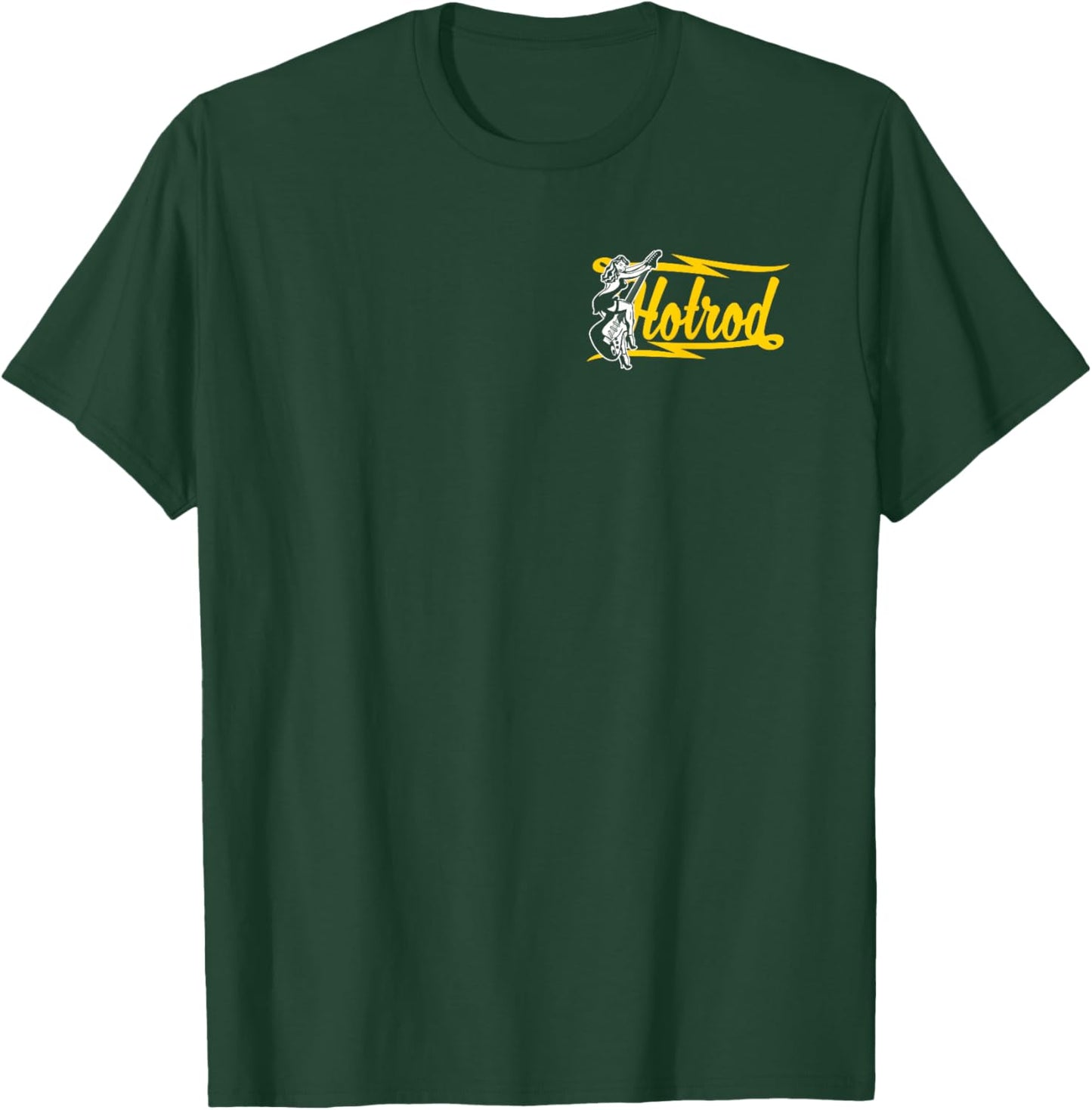 Retro Vintage Style Hotrod Design T-Shirt - T-Shirt | Forest