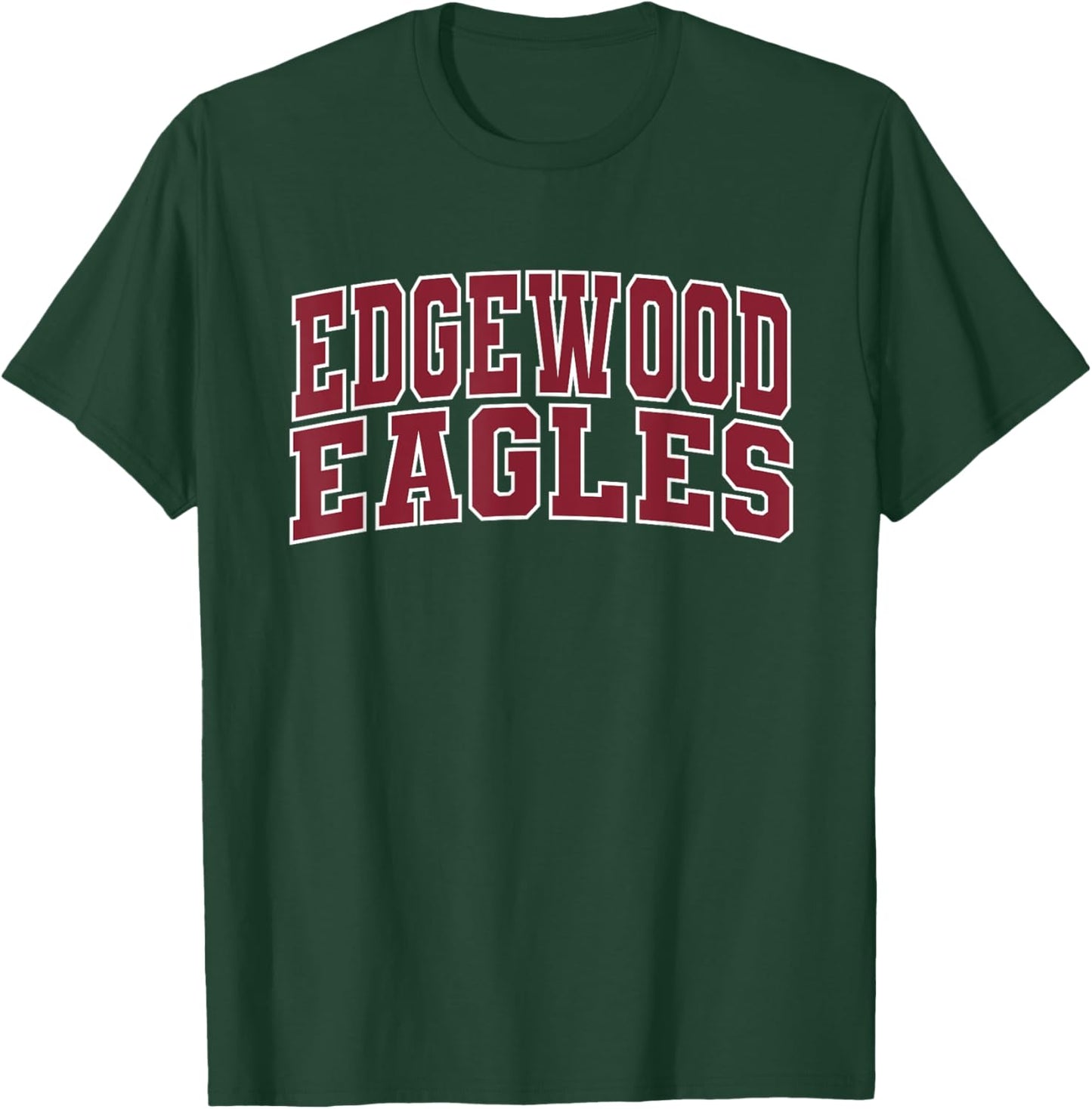 Edgewood College Eagles Apparel Sports Fan T-Shirt - T-Shirt | Forest