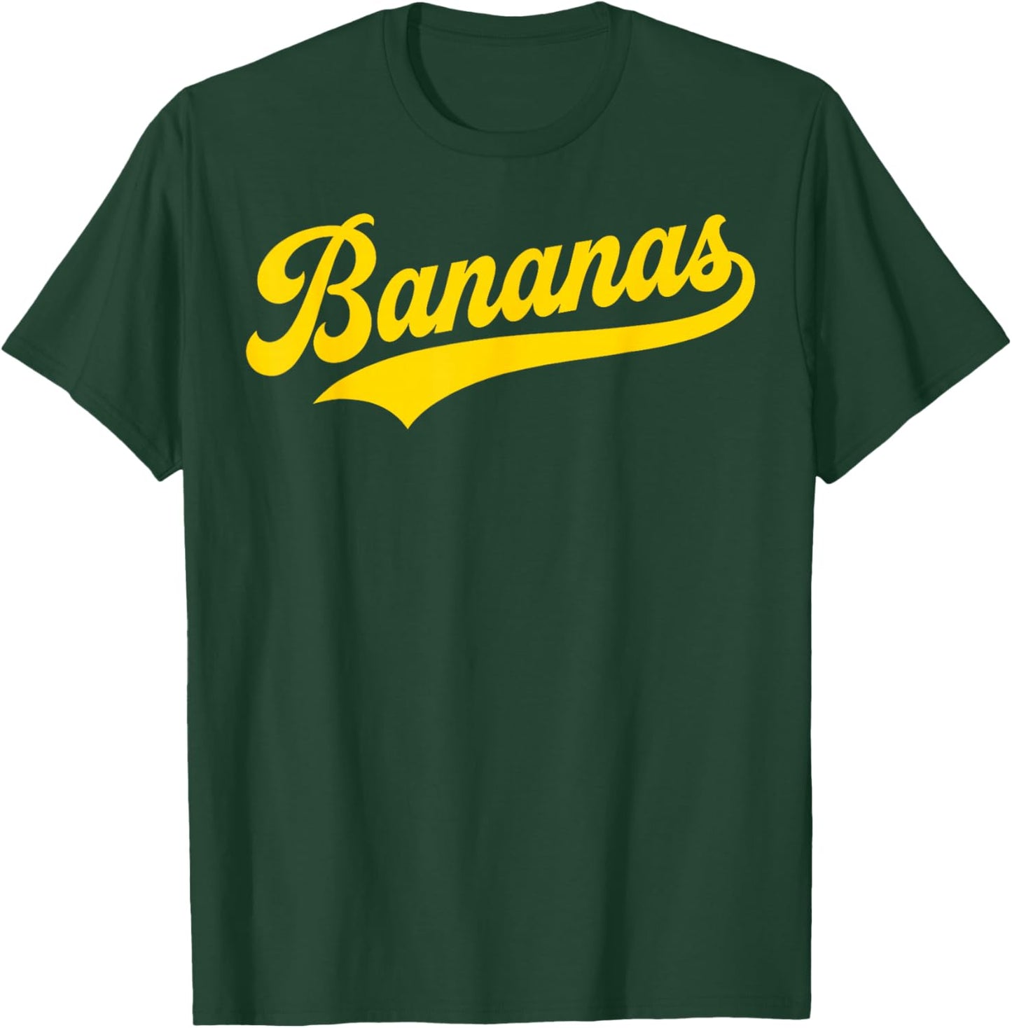 Banana Retro Humor Bananas Classic Men Women Kids T-Shirt - T-Shirt | Forest