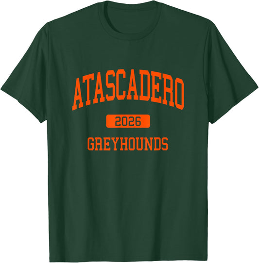 Atascadero High School Class of 2026 Atascadero CA T-Shirt - T-Shirt | Forest