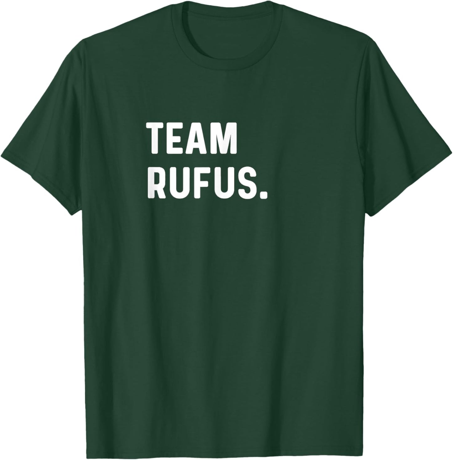 Team Rufus - Name T-Shirt - T-Shirt | Forest