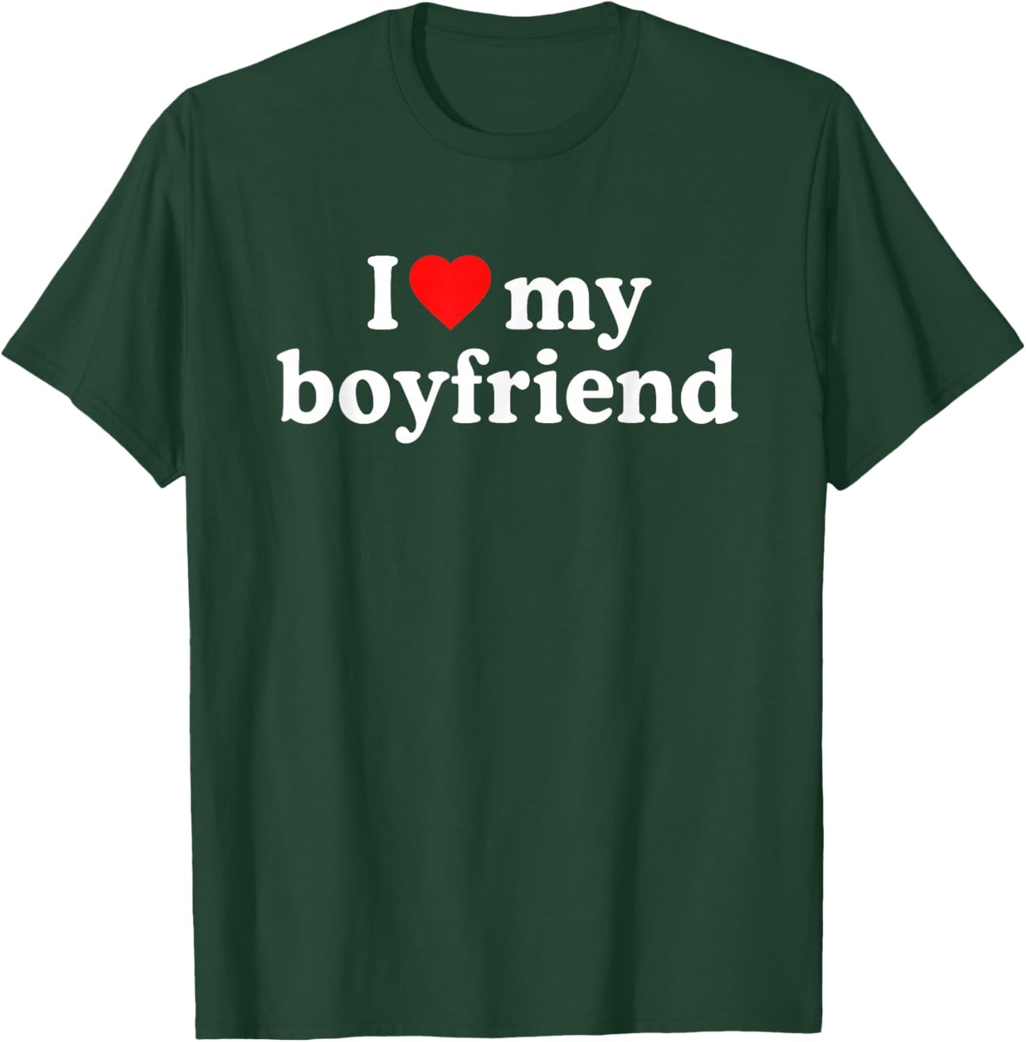 I Love My Bf Boyfriend · I Heart My Bf Valentine's Day T-Shirt - T-Shirt | Forest