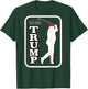 Trump 2024 Golf (on back) T-Shirt - T-Shirt | Forest