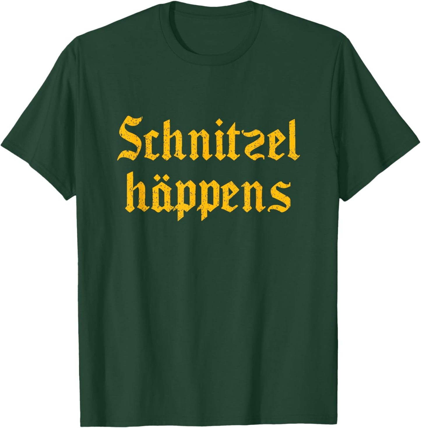 Schnitzel Happens Funny German Beer Oktoberfest Shirt Funny T-Shirt - T-Shirt | Forest