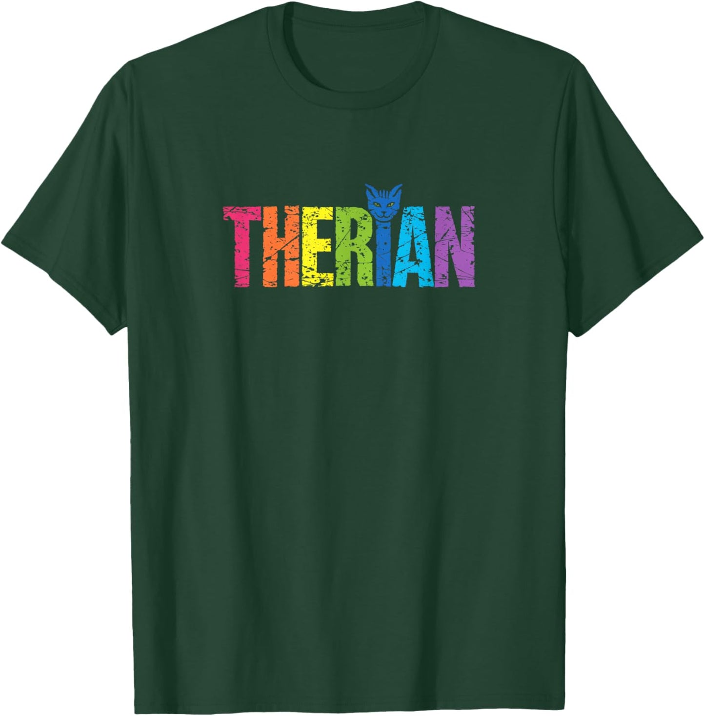 Therian Mask T-Shirt - T-Shirt | Forest