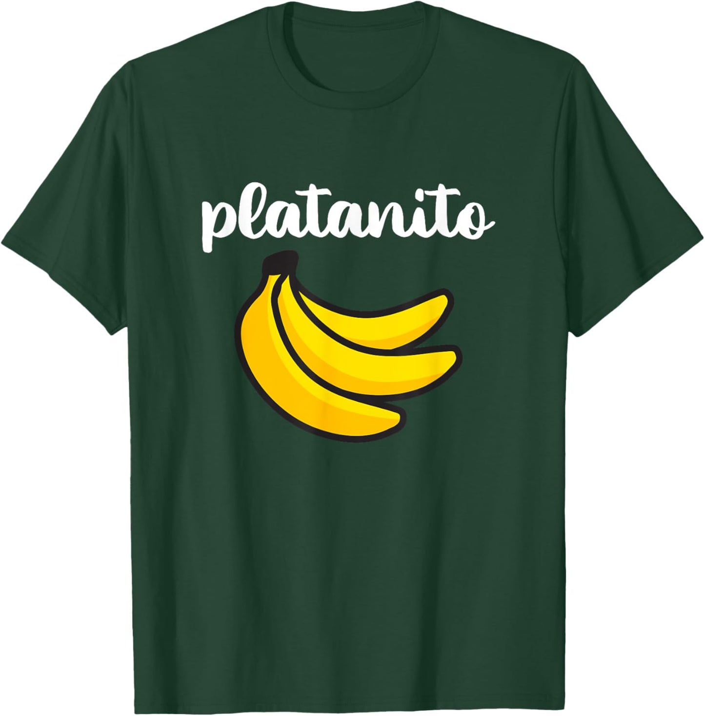 Platanito Cute Funny Spanish Word Toddler Boys Girls T-Shirt - T-Shirt | Forest
