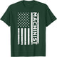 Machinist Art Dad Machine Operator CNC Machinist T-Shirt - T-Shirt | Forest