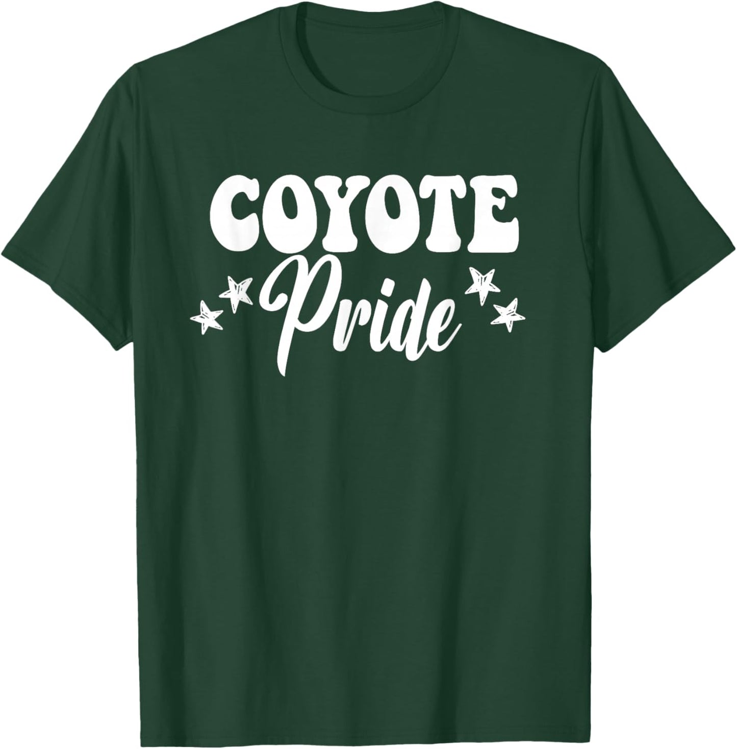 Coyote Pride High School Coyotes Sports Team Coyotes T-Shirt - T-Shirt | Forest