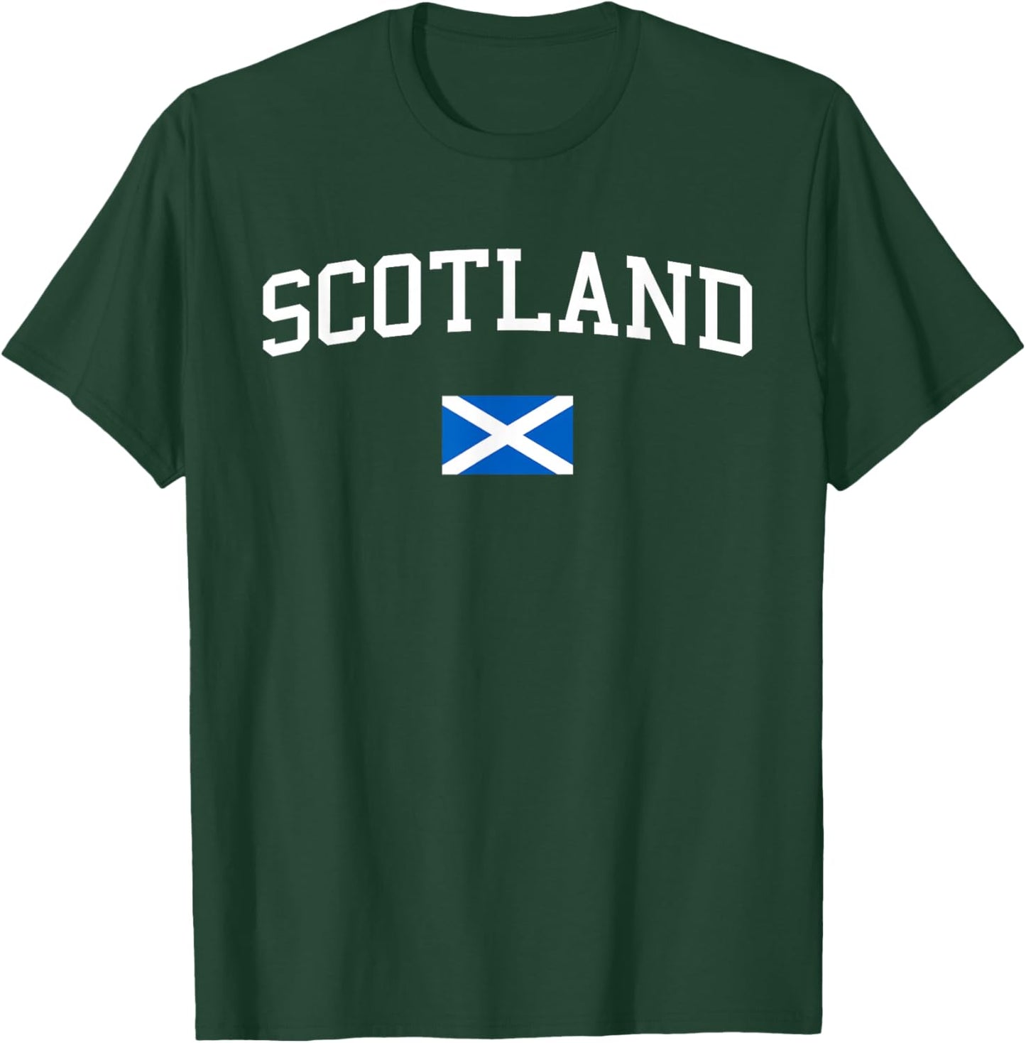 Scottish Flag Men Women Kids Scotland T-Shirt - T-Shirt | Forest