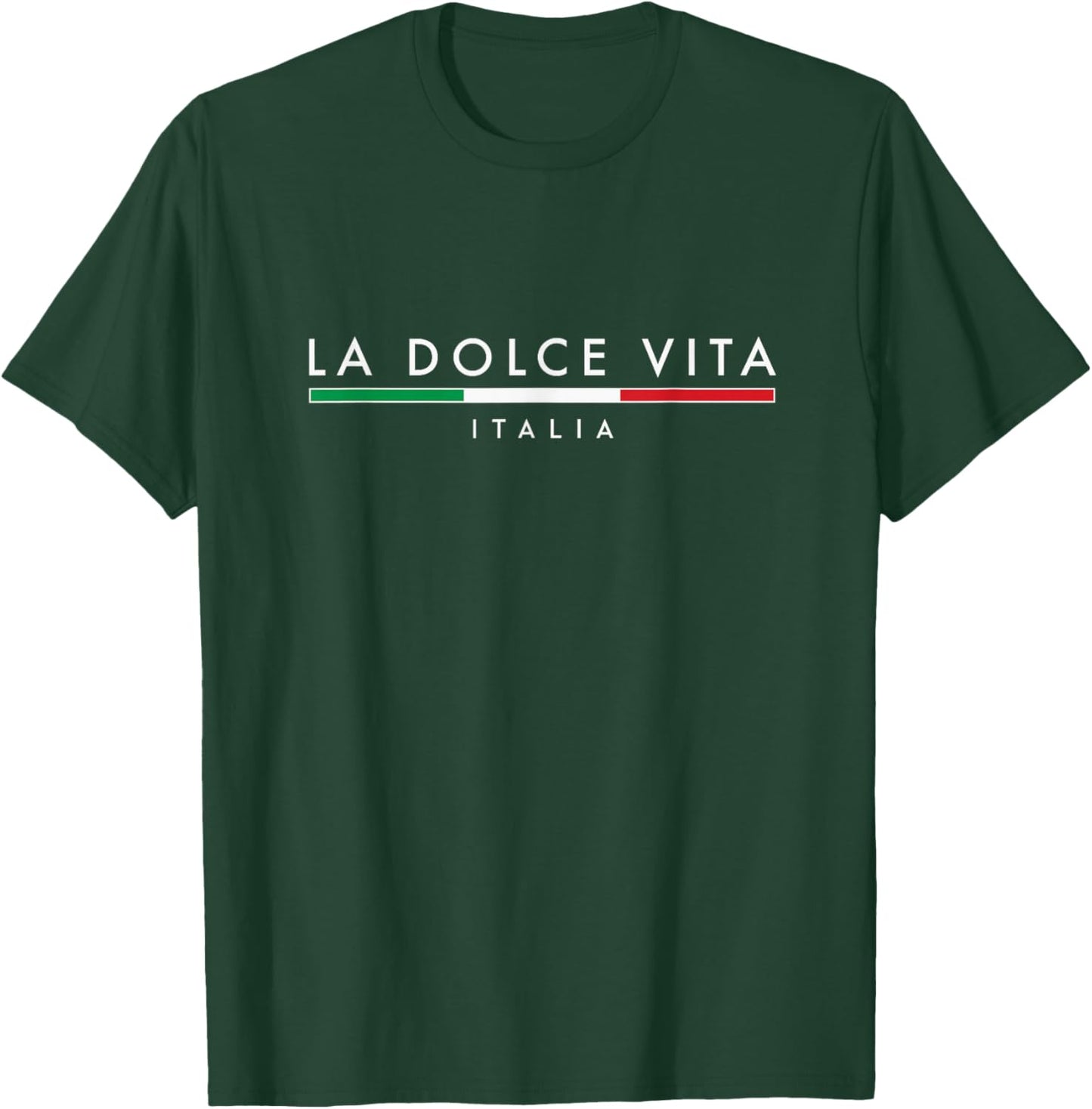 La Dolce Vita Minimalist T-Shirt - T-Shirt | Forest