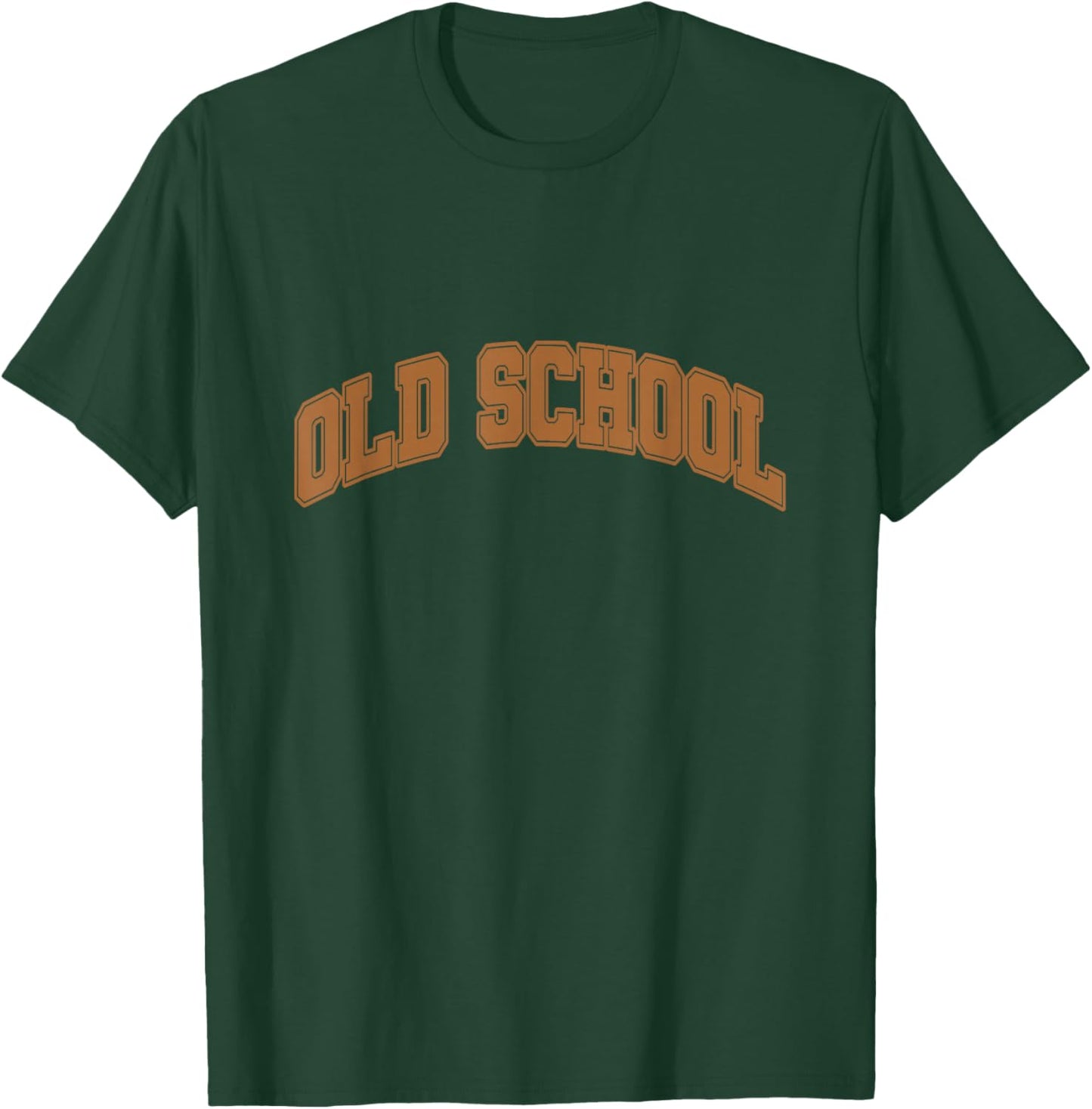 Brown Graphic Old School Brown Graphic T-Shirt - T-Shirt | Forest