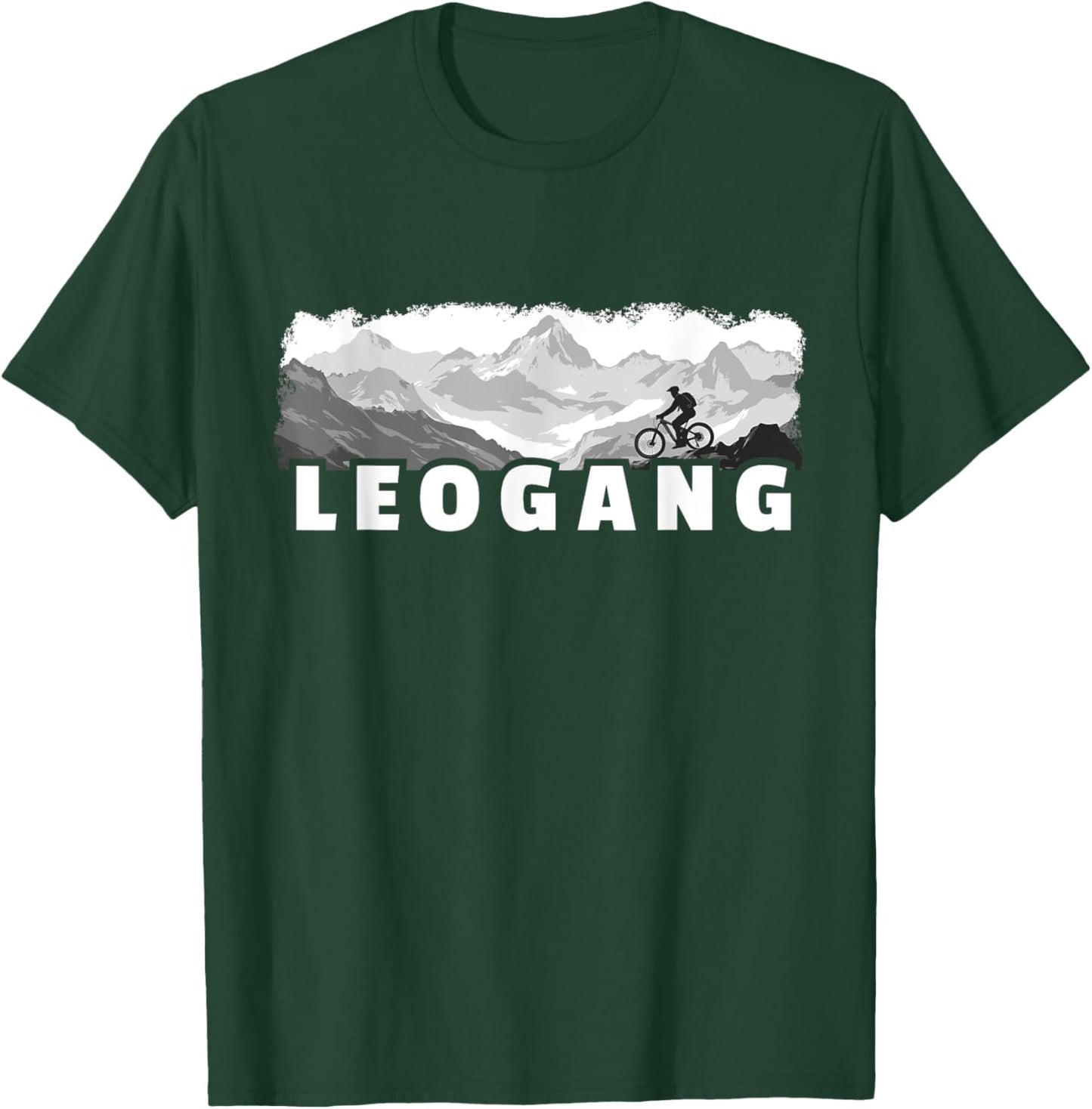 Leogang Austria Mountain Biking MTB Cycling T-Shirt - T-Shirt | Forest