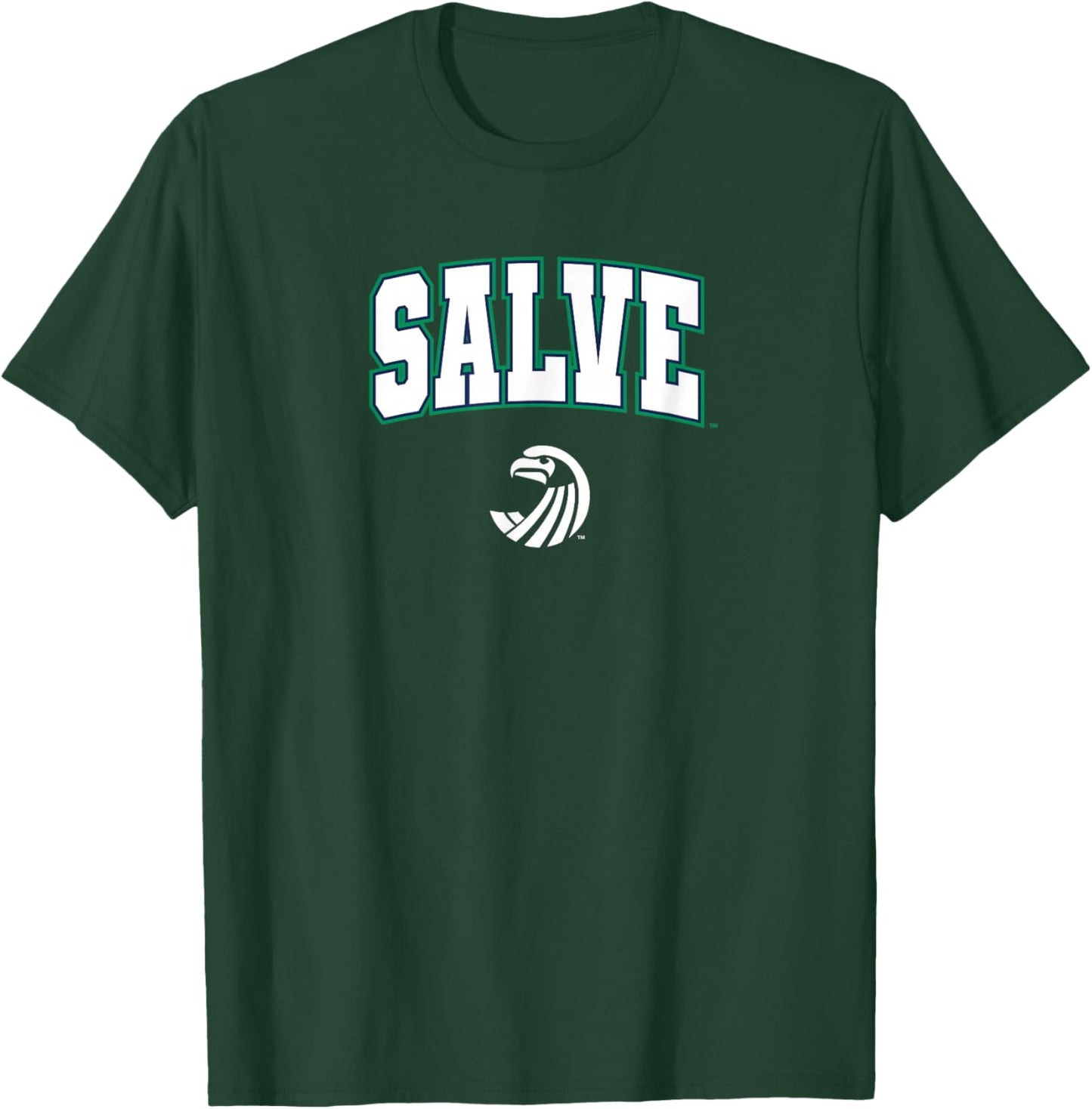 Salve Regina University Seahawks Arch Logo T-Shirt - T-Shirt | Forest