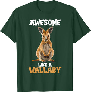 Awesome like a Wallaby. Wallabies Wallaby T-Shirt - T-Shirt | Forest