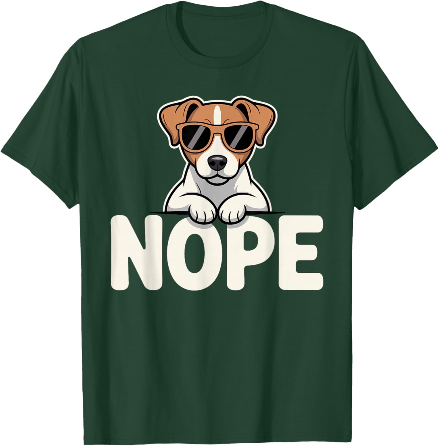 Funny Jack Russell Terrier Design Women Jack Russell T-Shirt - T-Shirt | Forest