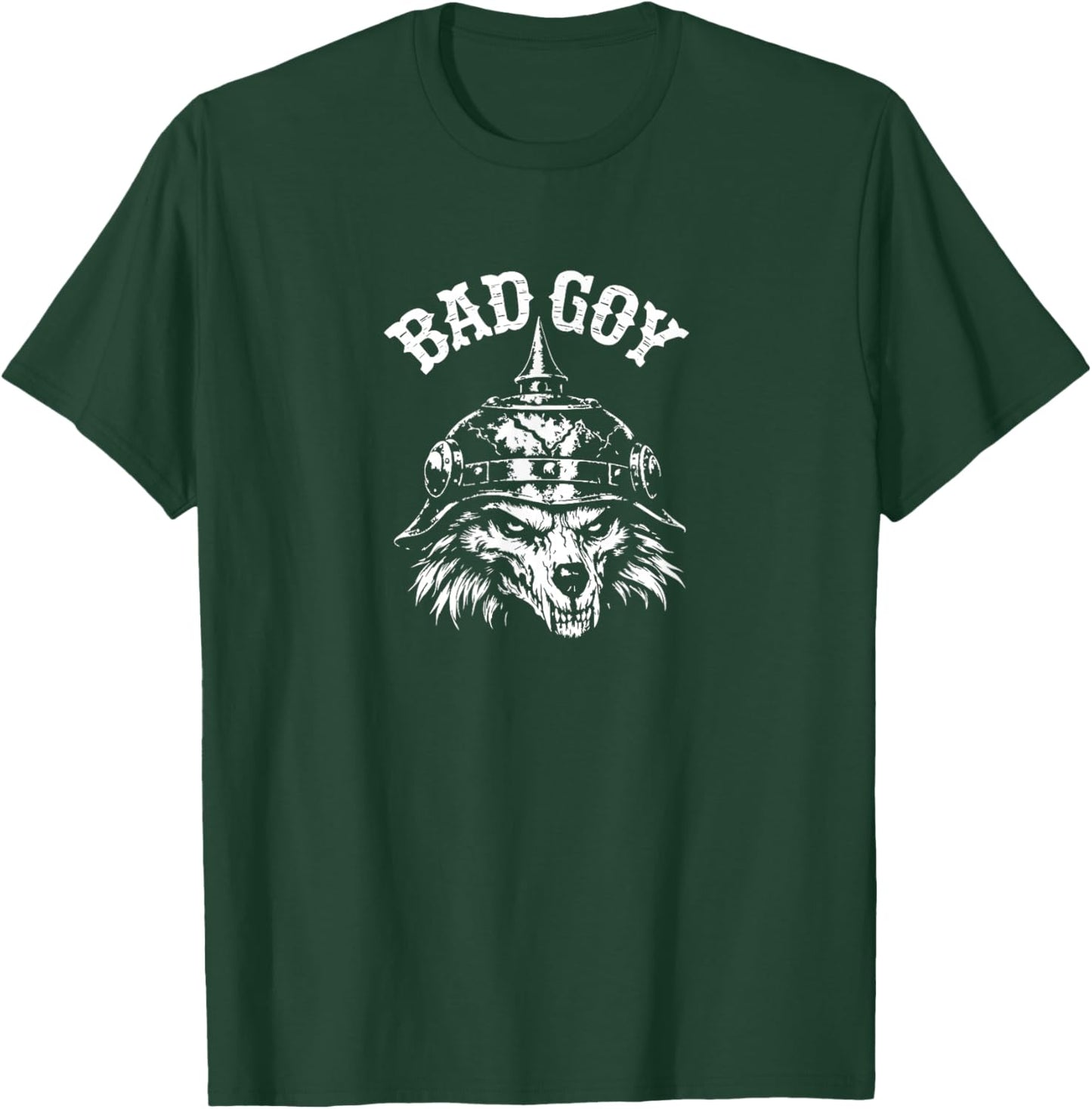 Bad Goy - Wolf T-Shirt - T-Shirt | Forest
