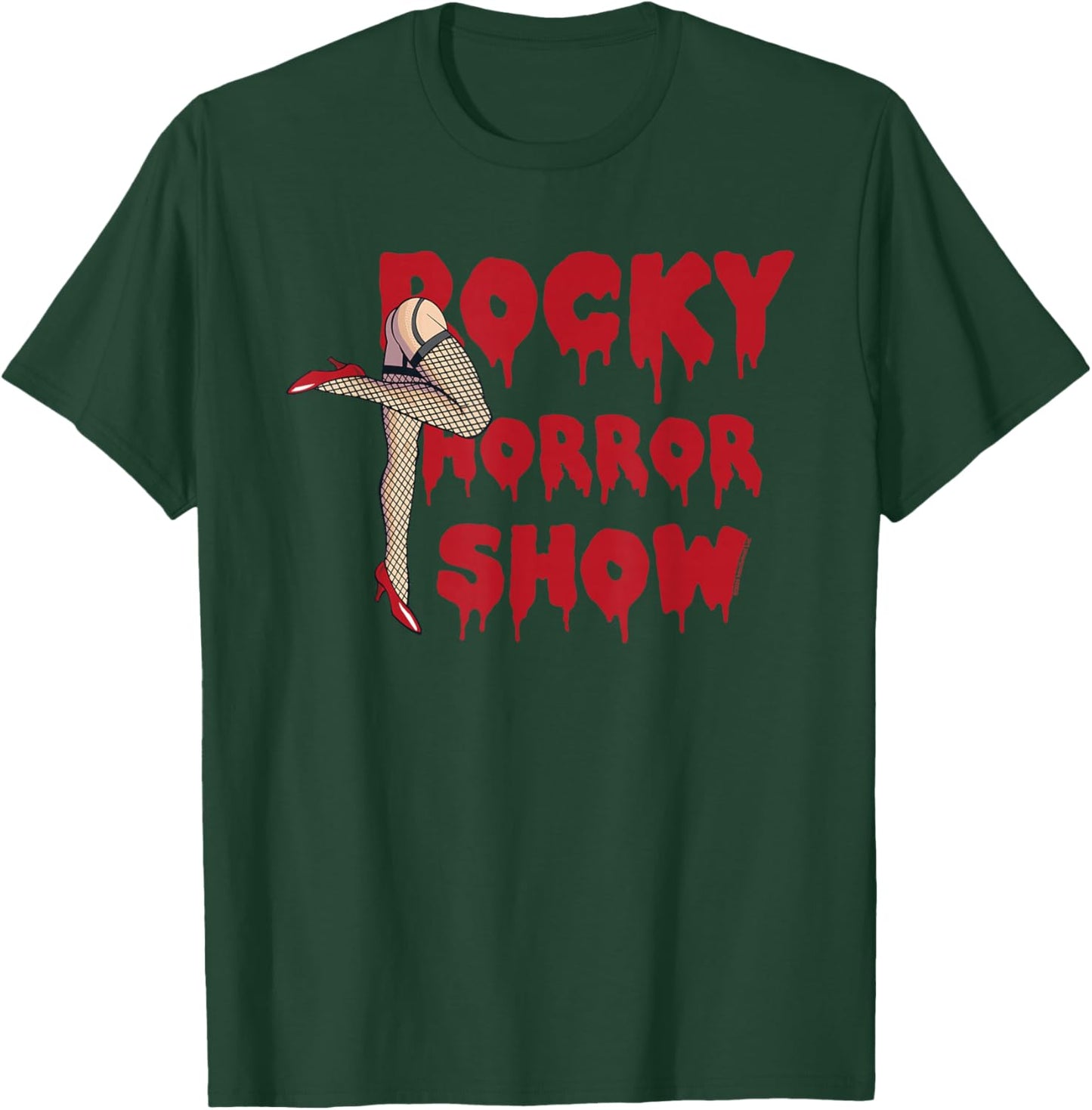 Rocky Horror Show Beine mit Logoblock T-Shirt - T-Shirt | Forest
