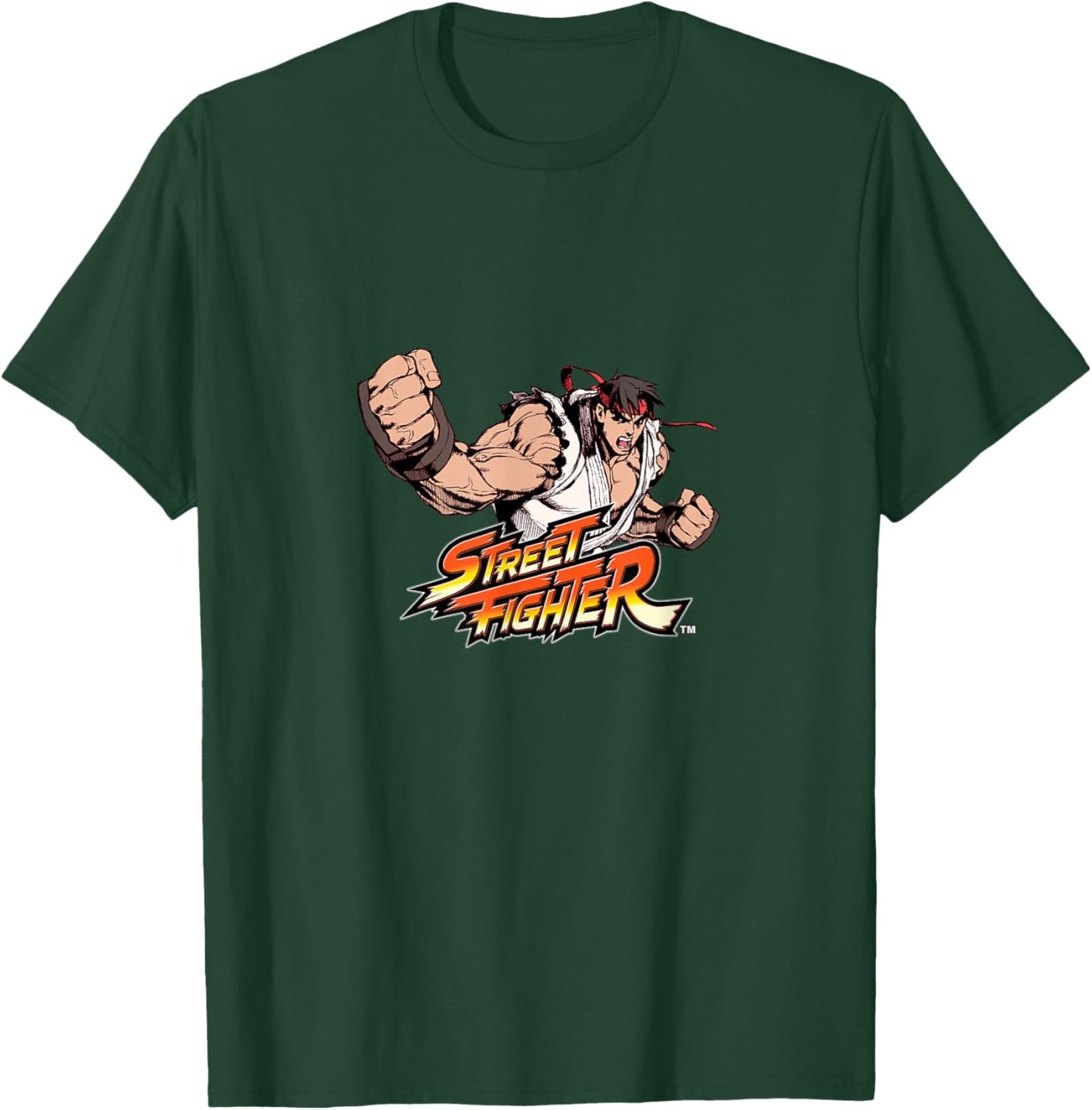 Graphic Classic Streetfighter RYU PAPL2650 T-Shirt - T-Shirt | Forest