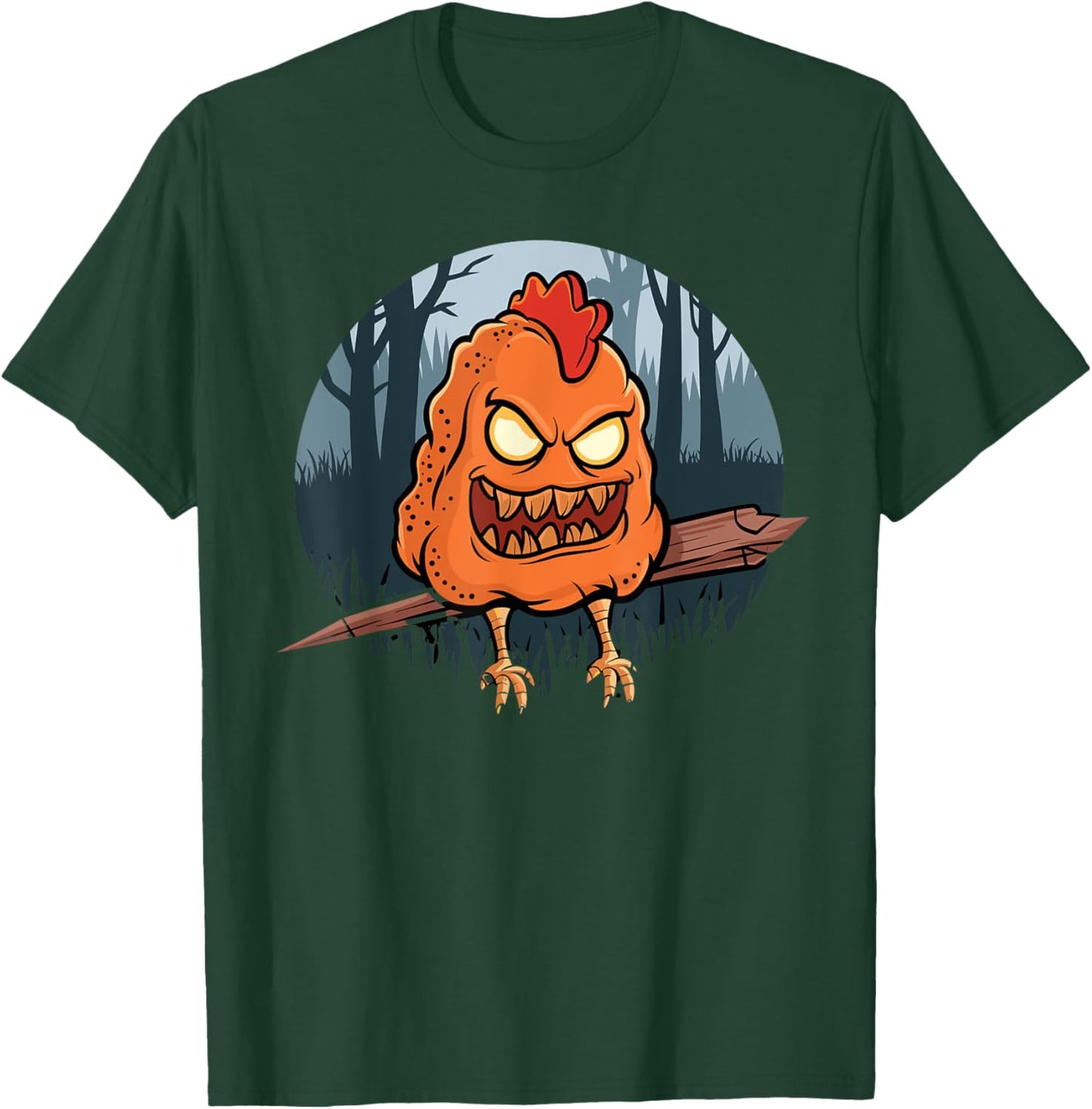 Chicken Nugget Halloween Costume Stuffed Chicken Nugget T-Shirt - T-Shirt | Forest