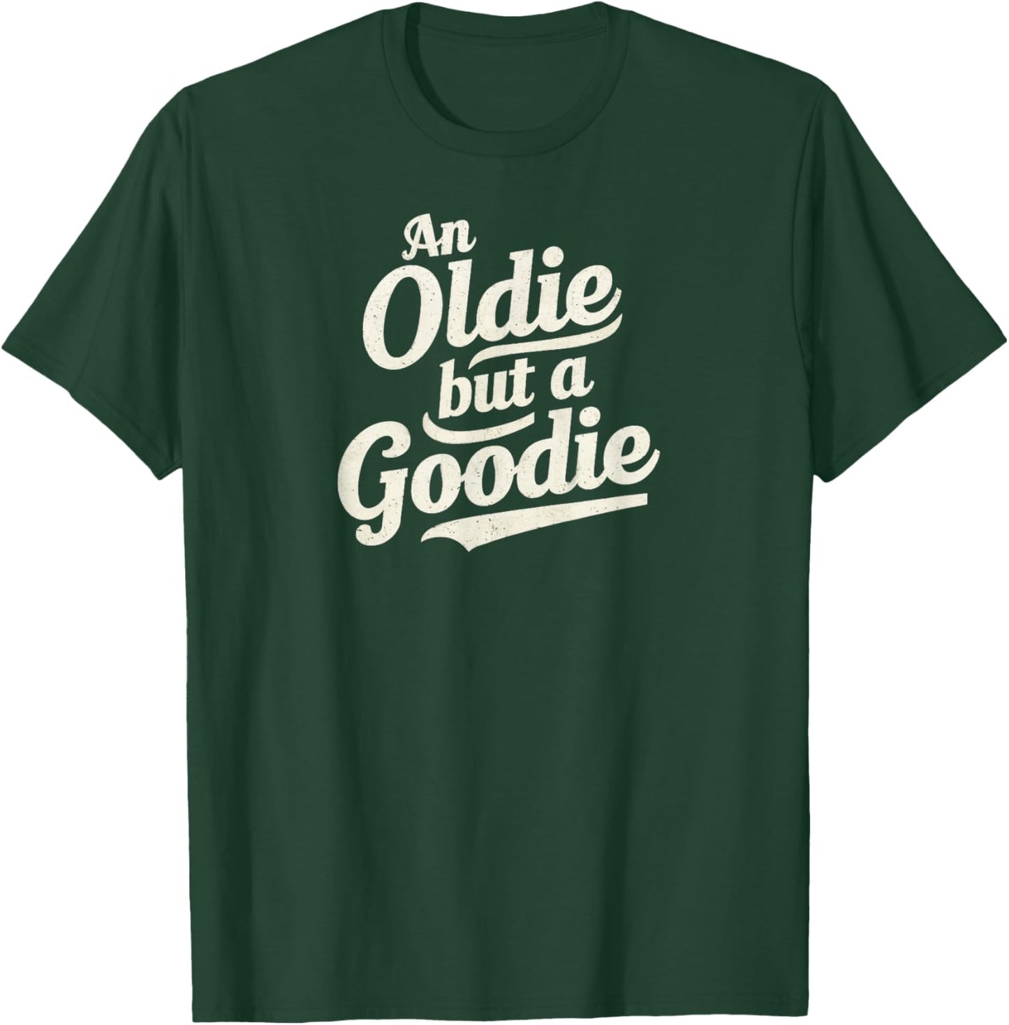 Vintage & Classic -Adults Retro Funny - An Oldie But A Goodie - Black - Small T-Shirt - T-Shirt | Forest
