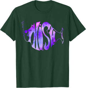 Graphic Art Fishs Last Name Lovely Animal Outfits Musicians T-Shirt - T-Shirt | Forest