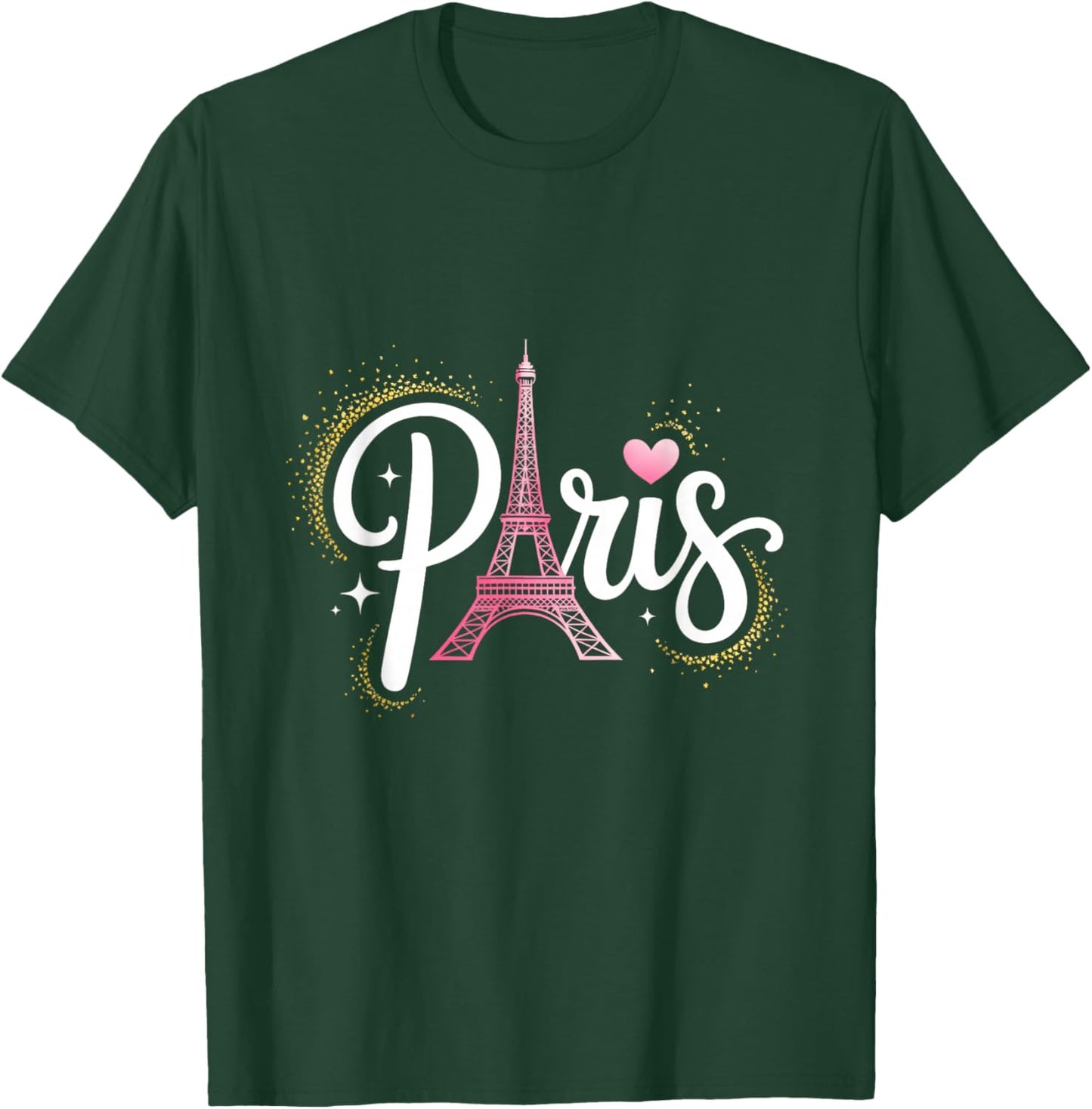 Eiffel Tower Paris Travel France Souvenir T-Shirt - T-Shirt | Forest