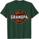World's Coolest Grandpa Funny Vintage Fathers Day Papa T-Shirt - T-Shirt | Forest