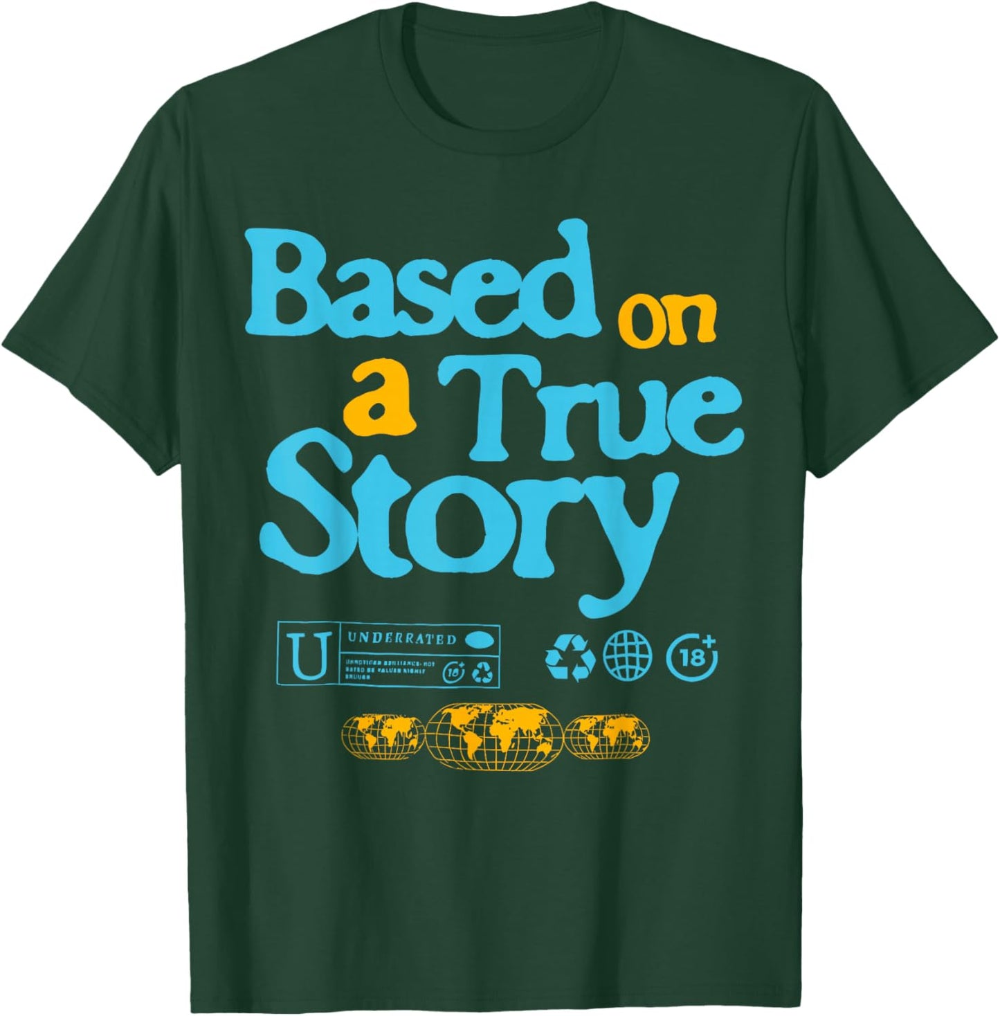 All Cap Gamma Blue Matching Men Women T-Shirt - T-Shirt | Forest