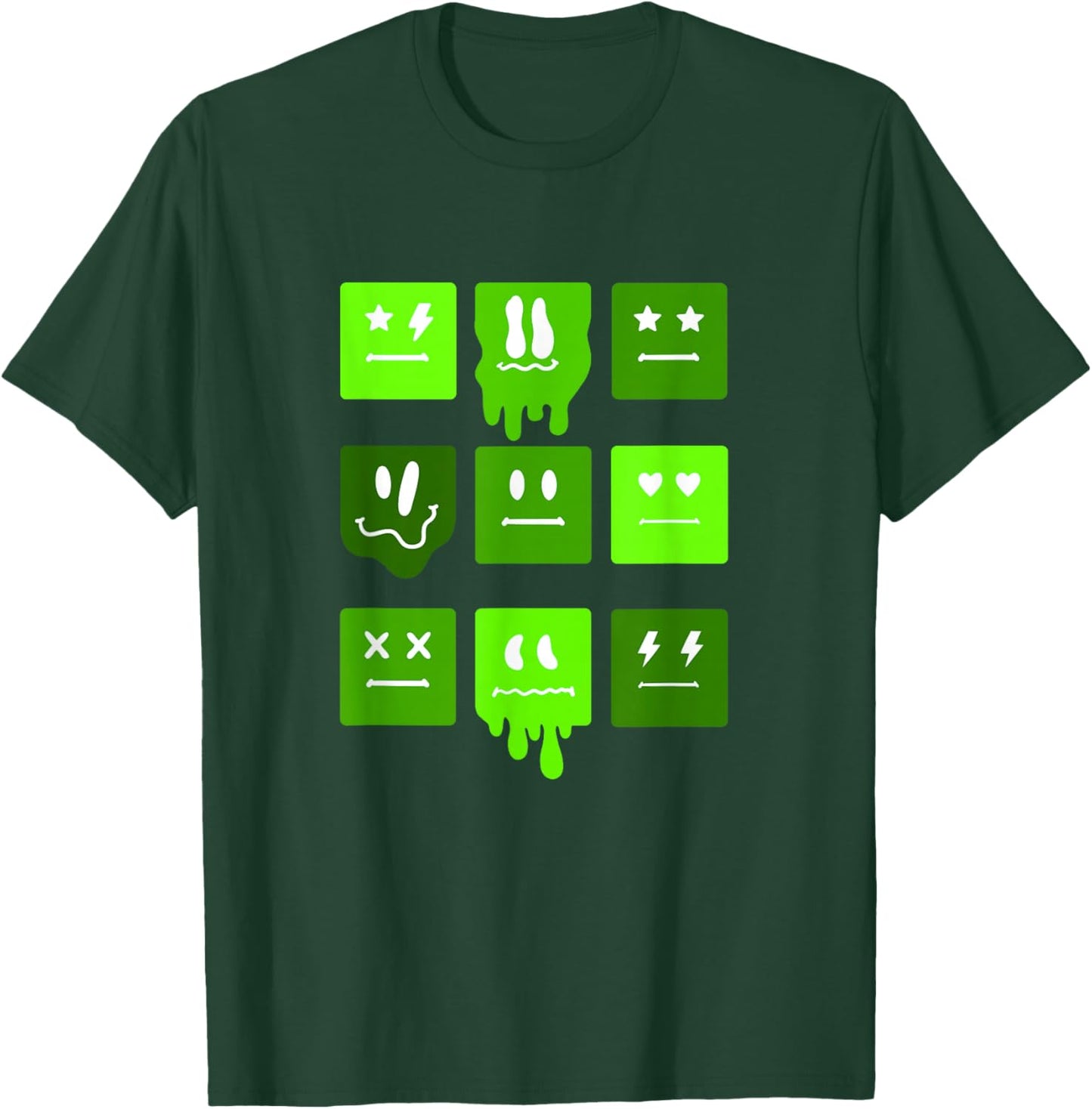 Green Moods Green Graphic T-Shirt - T-Shirt | Forest