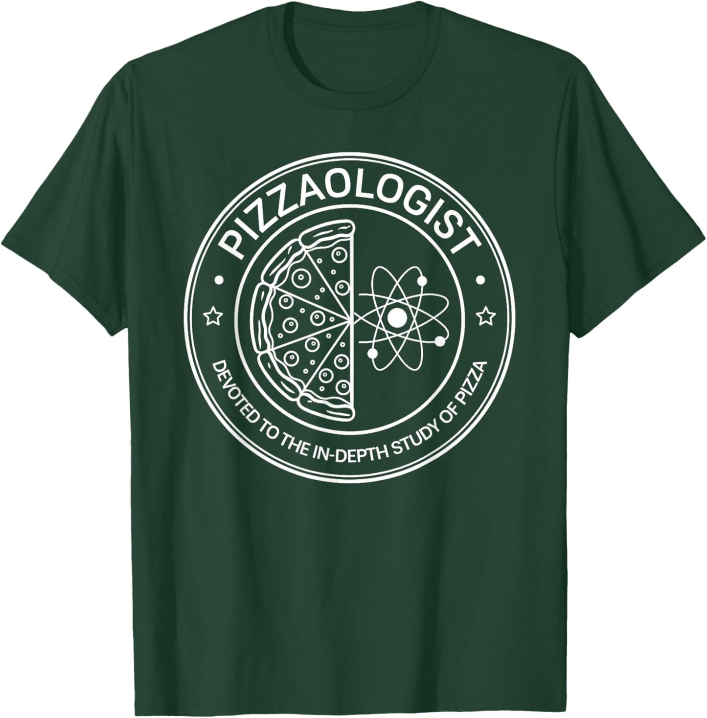 Pizzaologist study of pizza funny Food Lover Pizza Baker T-Shirt - T-Shirt | Forest