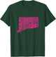 Connecticut Cute Connecticut Mandala Connecticut T-Shirt - T-Shirt | Forest