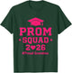 Prom Squad 2026 Proud Grandma Class of 2026 Matching T-Shirt - T-Shirt | Forest