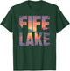 Fife Life Fife Lake Sunset Up North Michigan MI T-Shirt - T-Shirt | Forest